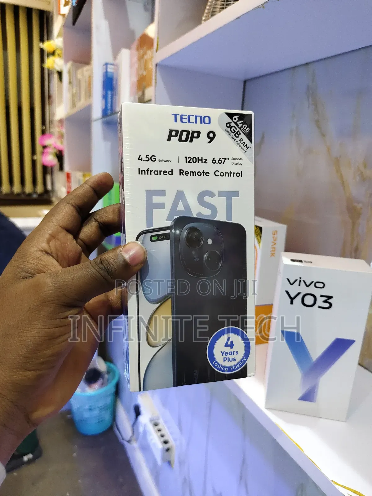 New Tecno Pop 9 64 GB Black
