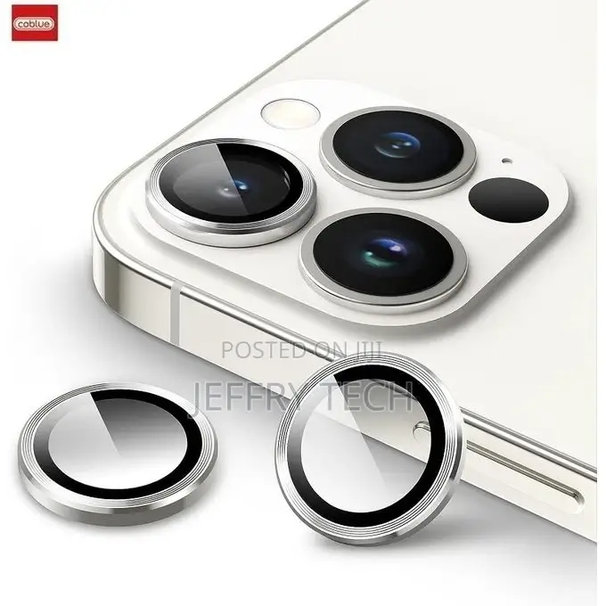 2 Camera Lens Protectors for iPhone 14/14 Plus - Silver