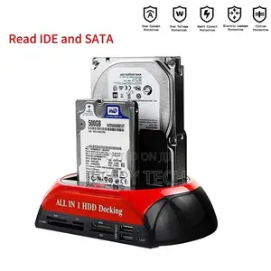 Multi-Function 2.5" and 3.5" Hard Drive Docking Station