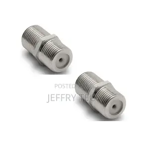 2 F Screw Fittings - Female/Female for Tv-Sat Cable