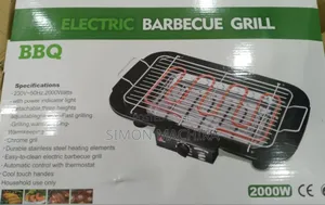 2000W BBQ Barbecue Grill. Smokeless Electric Grill