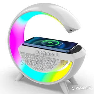 LED Wireless Charger Bluetooth Speaker
