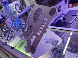 Adjustable Ergonomic Laptop/Computer Stand With 2 Fans