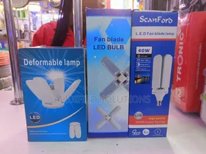 Deformable Lamp<>Fan Blad Led Lamp