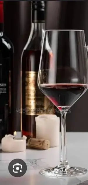 6 Pcs Poly Carbonate Wine Glasses (250ml)√✓✓√..