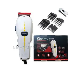 Geemy Electric Hair Trimmer Barbering Machine - Kinyozi