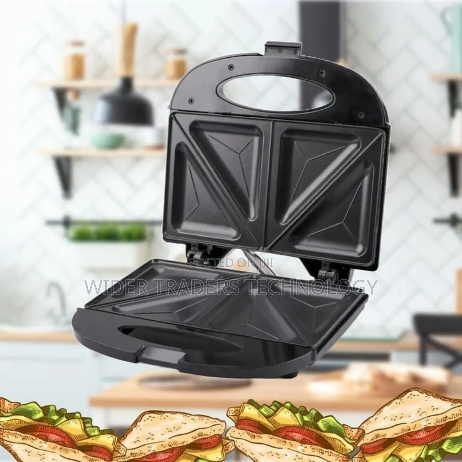2 Slice Sandwich Maker 
2 Slice Sandwich Plate
