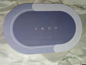 Absorbent Rubber Bottom Bathroom Doormats