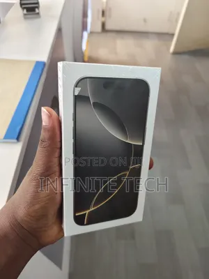 New Apple iPhone 16 Pro 256 GB Black