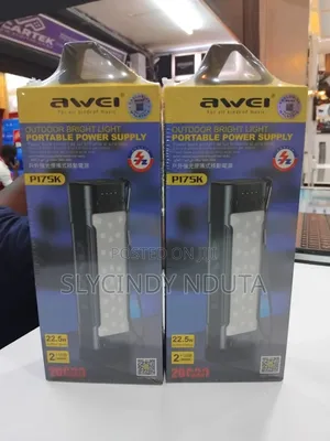 Awei P175K Power Bank 20000mah 22.5W With Outdoor Light