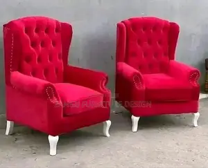 King Chair Red Colour