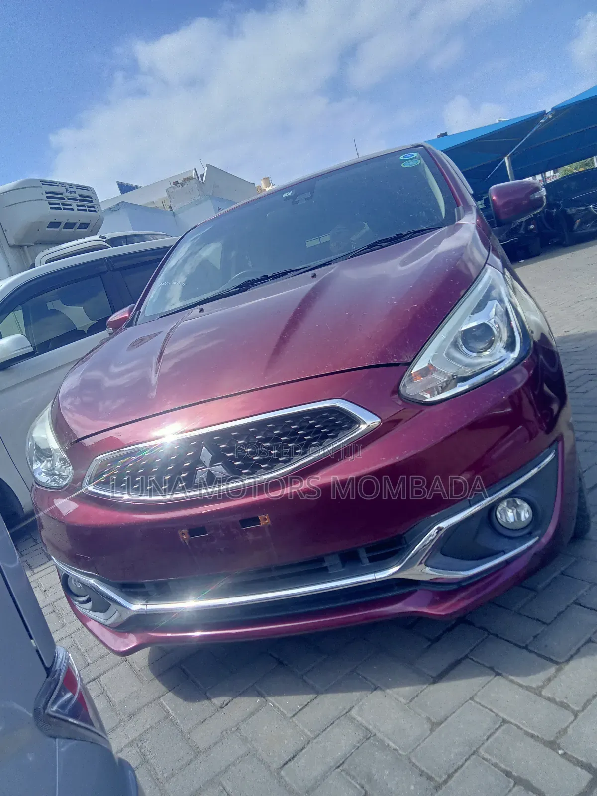 Mitsubishi Mirage 2017 Red