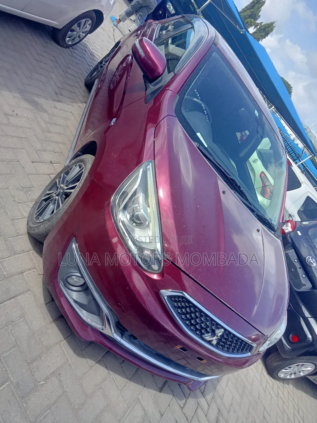 Mitsubishi Mirage 2017 Red