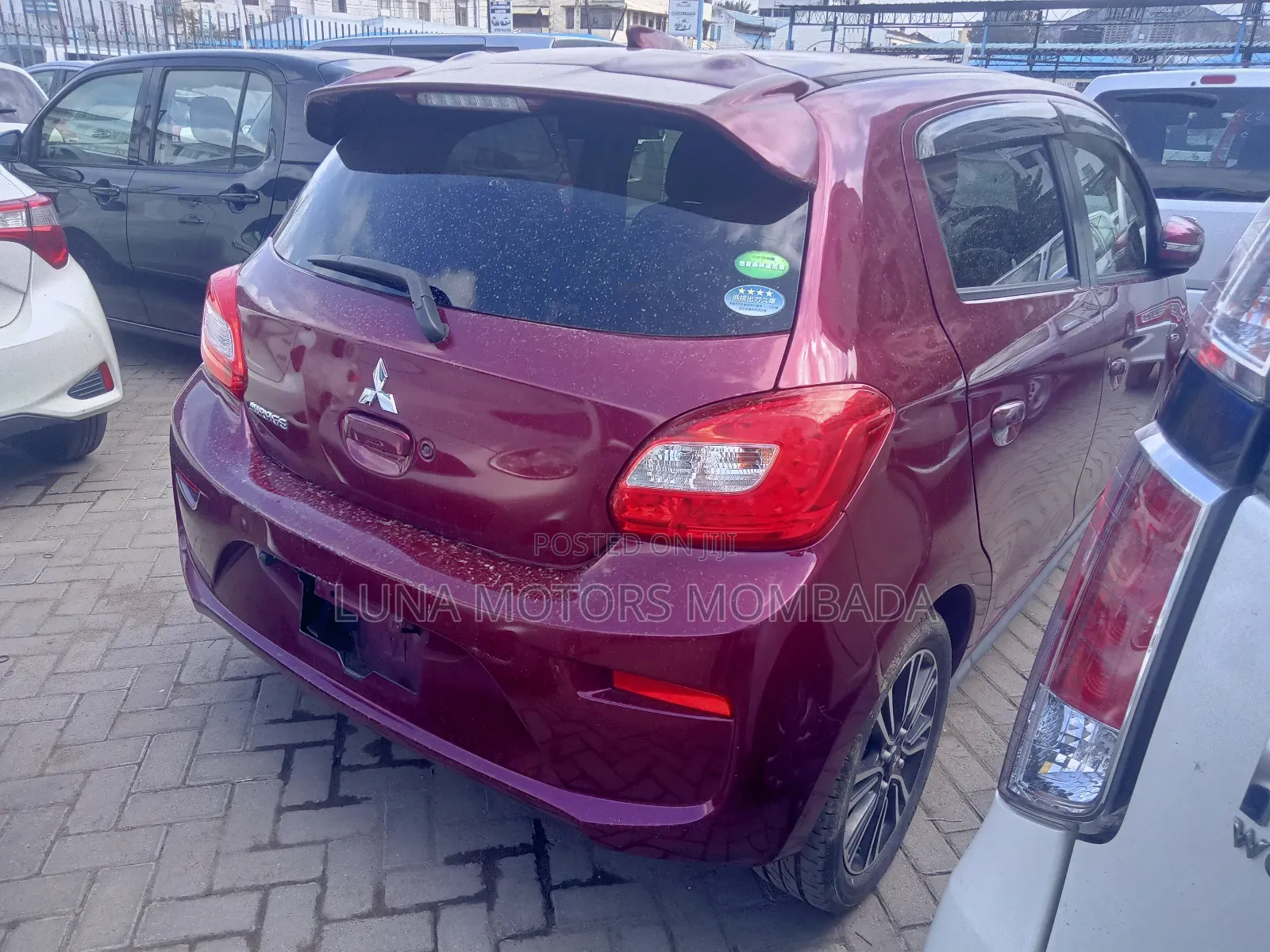 Mitsubishi Mirage 2017 Red