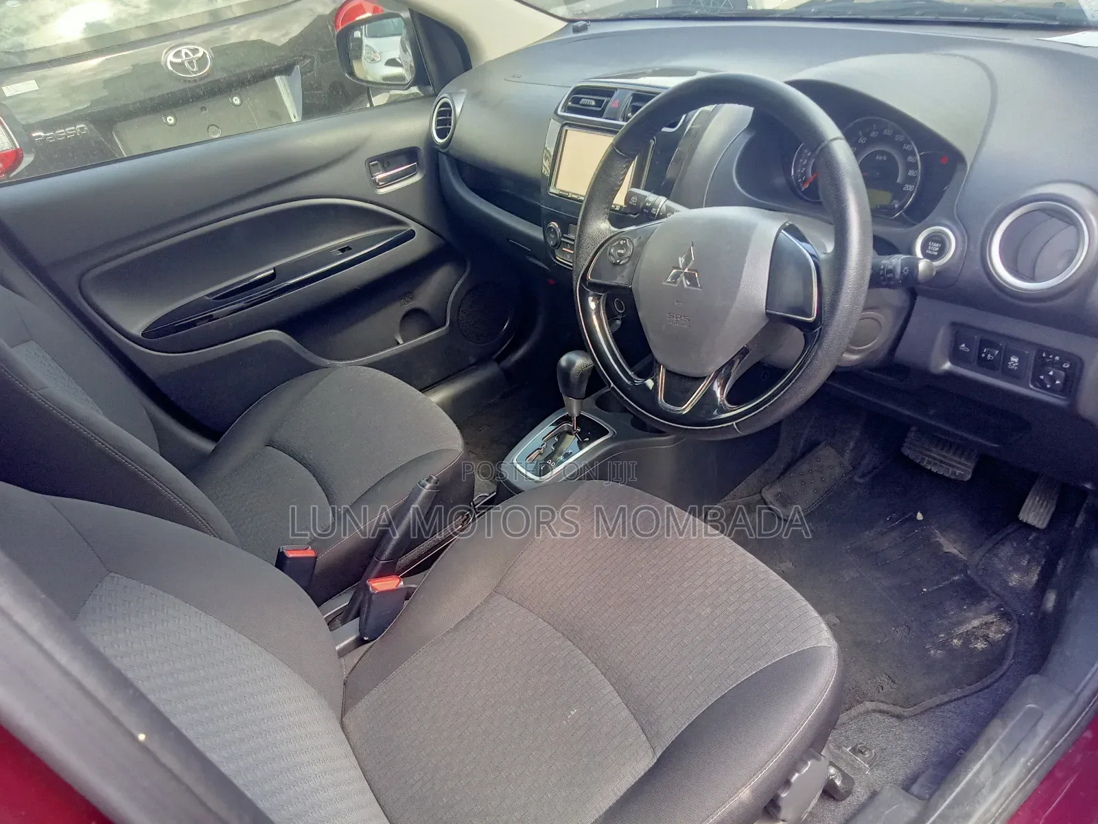 Mitsubishi Mirage 2017 Red