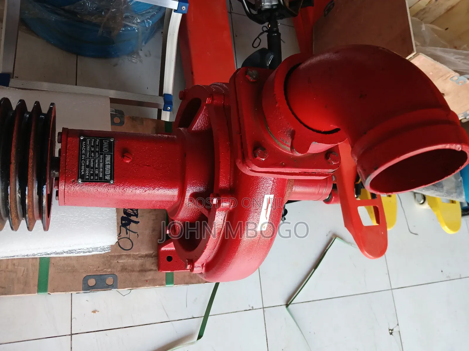 3" High Pressure Bare Pump 135metre Head