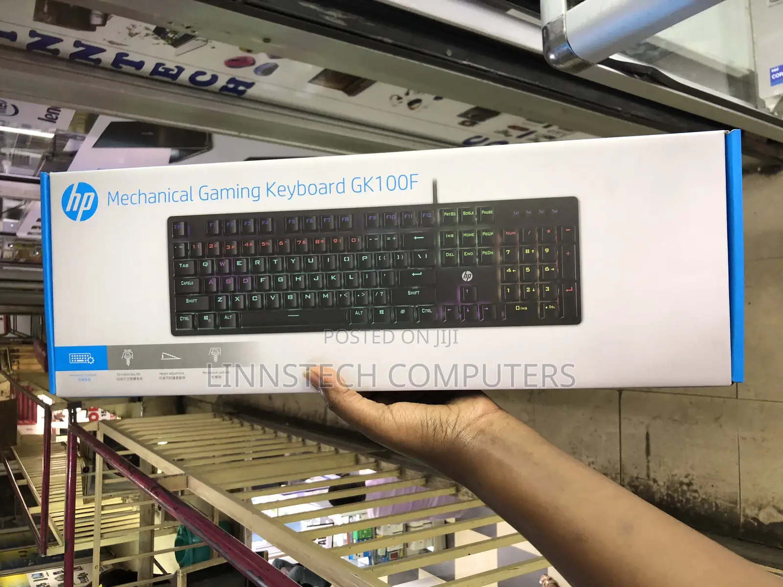 HP Mechanical GK100F Wired Gaming Keyboard