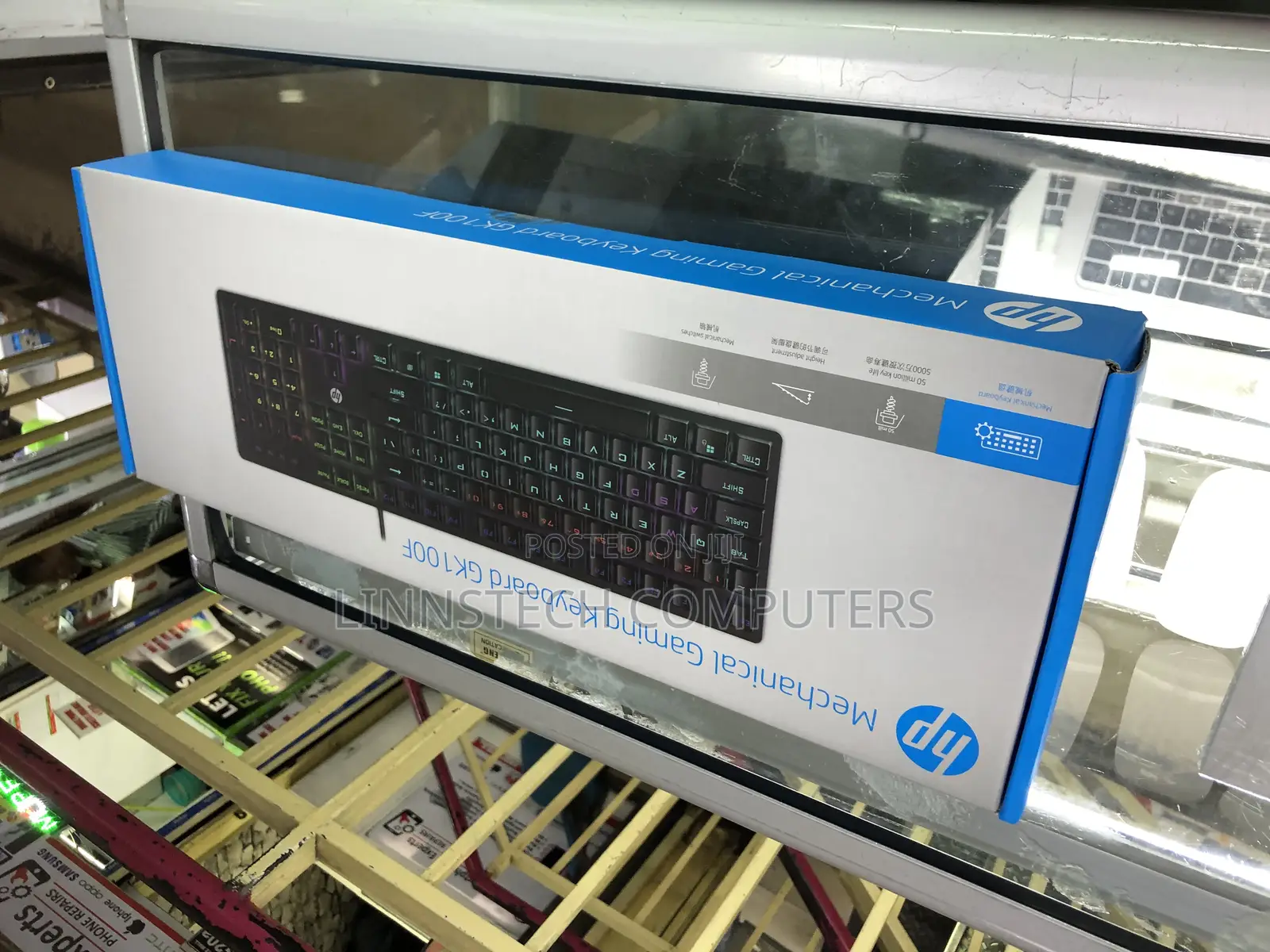 HP Mechanical GK100F Wired Gaming Keyboard