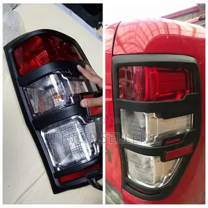 Wildtrak Raptor Tail Light Cover Black Matte Exterior Rear L