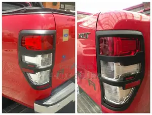 ABS Black Tail Light Cover Fashion Decorative Tail Light Cov