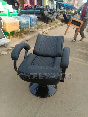 Salon Chair, Black 
