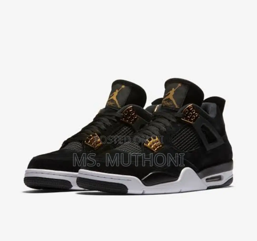 Air Jordan 4 Quality Leather Sneakers