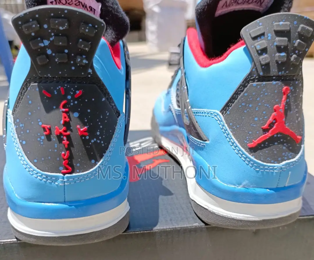 Air Jordan 4 Quality Leather Sneakers