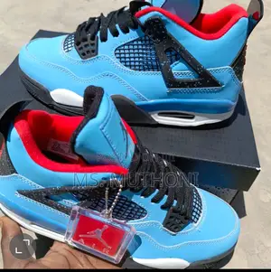 Air Jordan 4 Quality Leather Sneakers