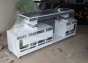 Modern TV Stand + Lights