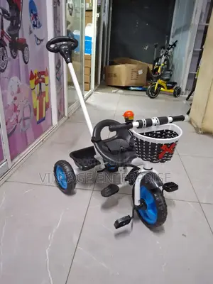 Kids Tricycle With Push Handle/ Tricycle