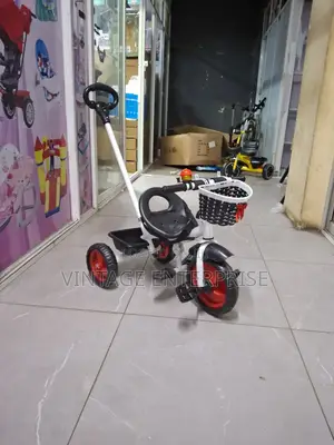 Kids Tricycle With Push Handle
