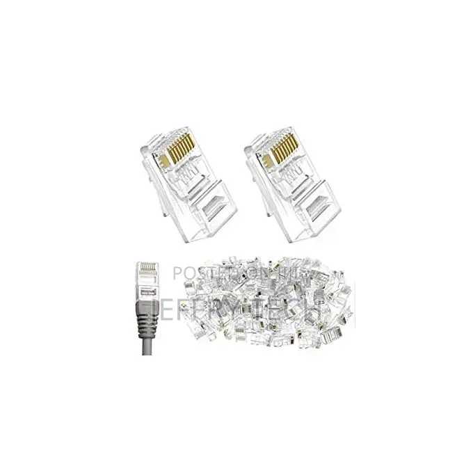 Generic 100 Pieces RJ45 Category 6 UTP Connectors