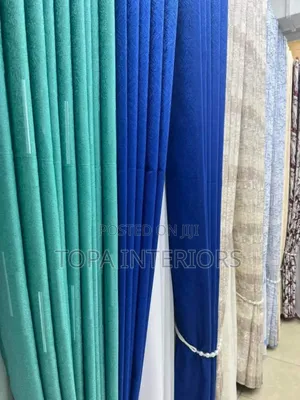Turquoise Green Window Curtains and Royal Blue Curtains