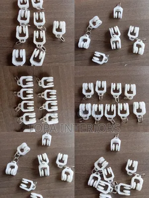 Drapery Curtain Rail Runners Bendable Curtain Rail Runners