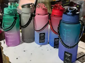 2000ml Water Bottle, Motivation Water Bottle