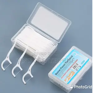 50 PCS Dental Floss Toothpick