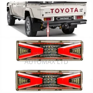 Rear Bumper Led Tailights for Toyota Land Cruiser Fj78+