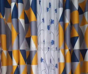 Yellow Mix and Match Beautiful Curtains