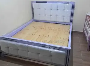 White Bed Black Lines
