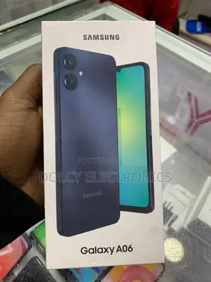 New Samsung Galaxy A06 128 GB Black