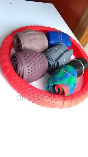 Silicone Universal Fit Colored Steering Wheel Covers