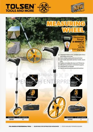 Measuring Wheel With Waterproof Case (159mm/318mm)