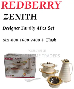 Prestige 4pcs Hotpots +1l Flask