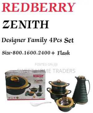 4pcs Hotpots +1l Flask 