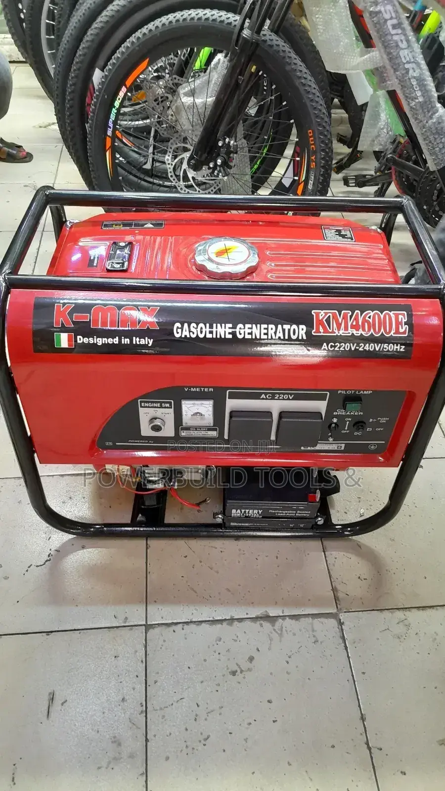 Kmax 4600E 2.4kw Petrol Generator
