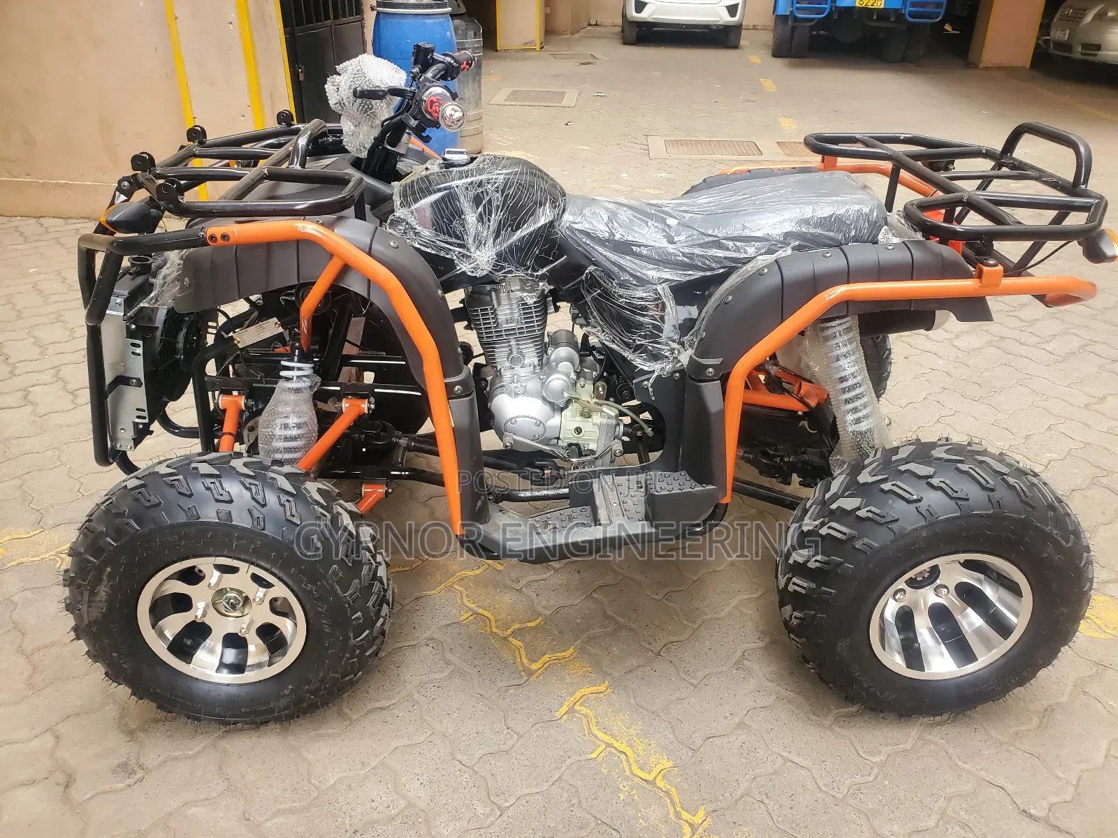 4 Stroke Engine Powerful Quadbike