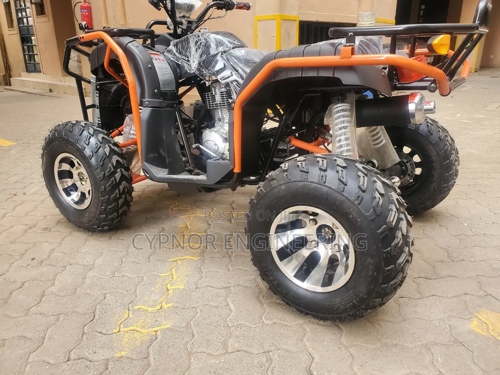4 Stroke Engine Powerful Quadbike