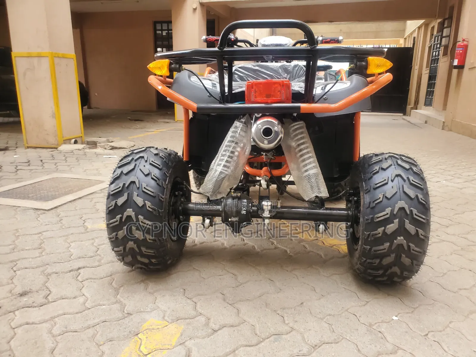 4 Stroke Engine Powerful Quadbike