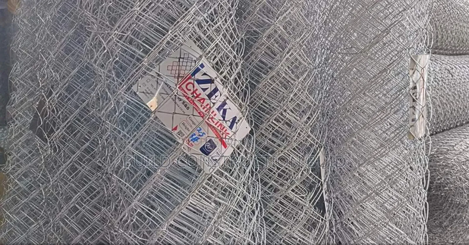 6ft Galvanising Fencing Chainlink.