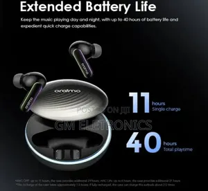 Oraimo Spacebuds Hybrid ANC Earbuds Customized Voice Prompt